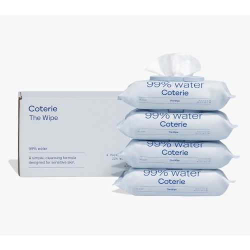 Coterie Baby Wipes, Pack of 4