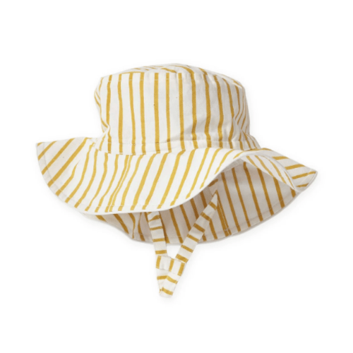 Bucket Hat - Yellow Stripe