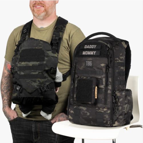Daypack Diaper Bag & Baby Carrier Bundle - Durable, Versatile Gear – Tactical Baby Gear