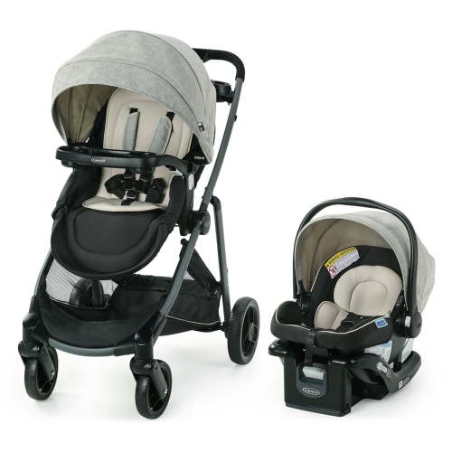 Graco Modes Element LX Travel System, Lynwood, Brown
