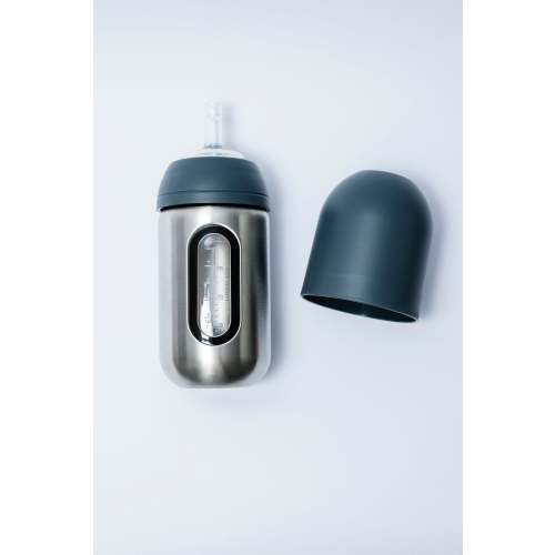 18/8 Stainless Steel Toddler Straw Bottle with Window - 350ml