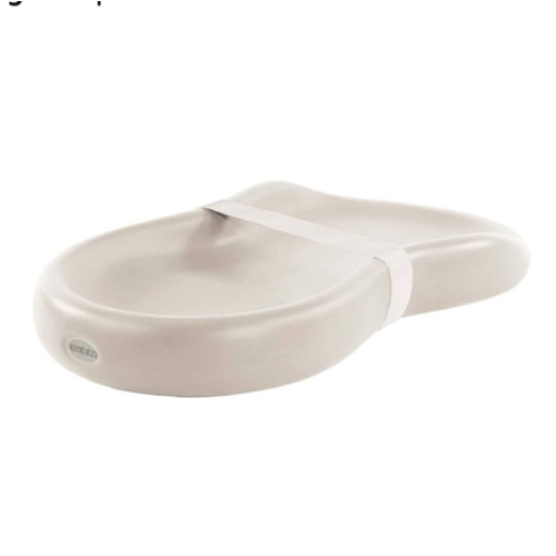 Keekaroo Peanut Changer Baby Vanilla– The Original Made in USA Easy-to-Clean Changing pad and The only Shell Over Foam, Fully Water Repellant