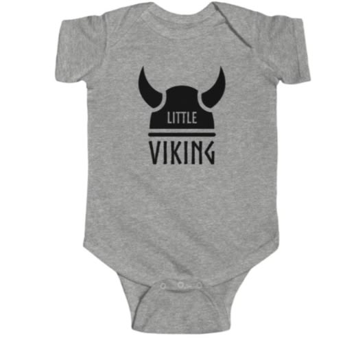 Little Viking Baby Bodysuit – Scandinavian Design Studio