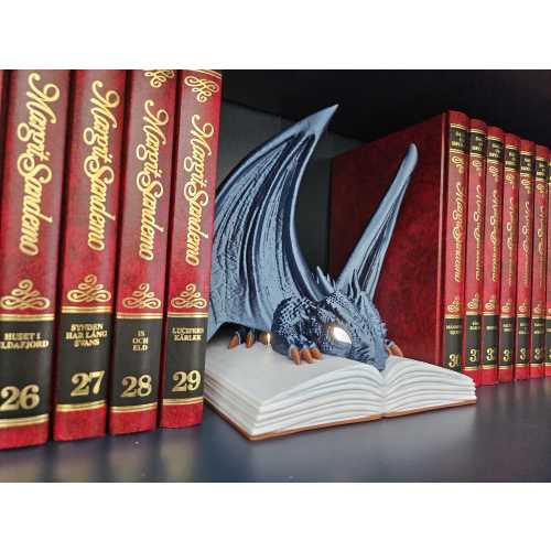 Dragon Book Night Light, comes with included L.E.D ligthning