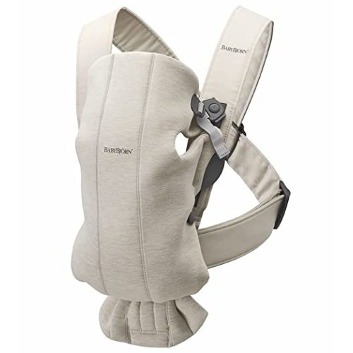 BabyBjörn Baby Carrier Mini, 3D Jersey, Light Beige