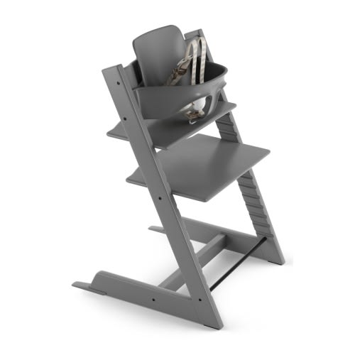 STOKKE Tripp Trapp® Highchair & Baby Set, Storm Grey