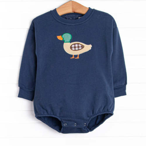 Migrating Mallard Applique Bubble, Blue – Stitchy Fish