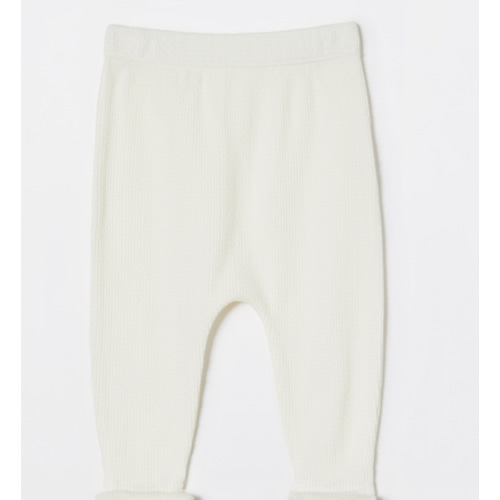 Organic Pointelle Footed Legging