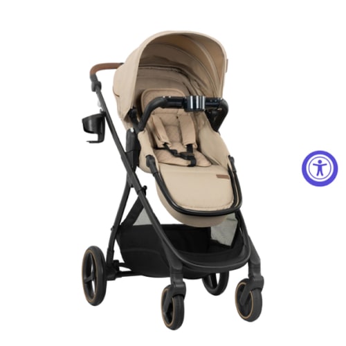 Shyft Intuiti+ Stroller with Green & Gentle Fabric