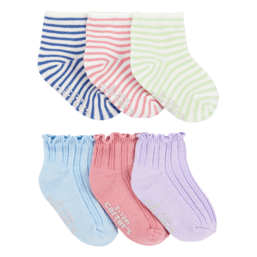 Baby 6-Pack Ankle Socks - Carter's | Carter's