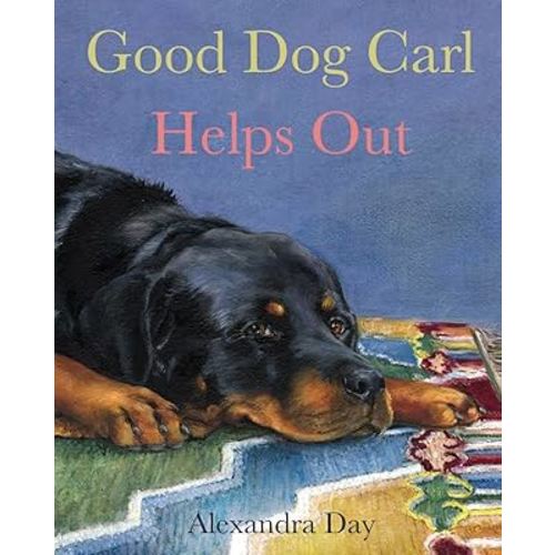Good Dog Carl Helps Out Board Book
