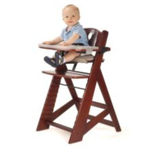 Height Right™ High Chair with Infant Insert - Safe, comfortable seat children, adjustable wood high chair is ideal for children aged 6 mos. to 3 years