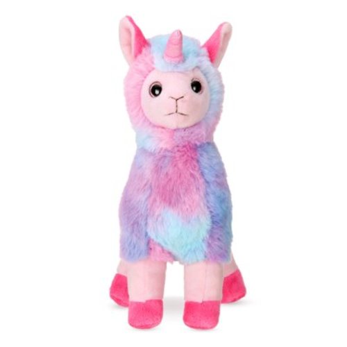 Bearington Lil’ Luna Llamacorn The Rainbow Llama Plush, 7 Inch Llama Stuffed Animal