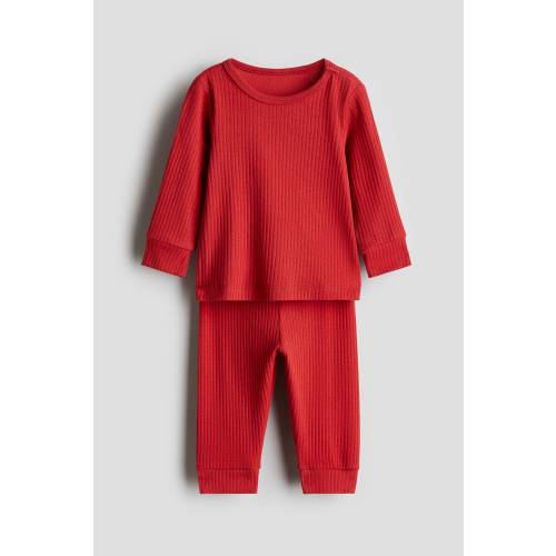 RIBBED COTTON SET