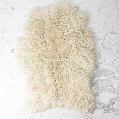 Tierra del Fuego Sheepskin - Cream - The Foundry Home Goods