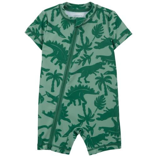 Baby Dinosaur 1-Piece Rashguard - Style,Green
