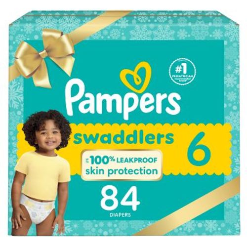 Pampers Swaddlers Active Baby Diapers Pack - Size 3 - 136ct
