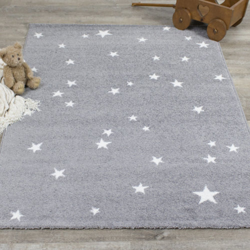 Richelieu Abstract Gray/White Area Rug