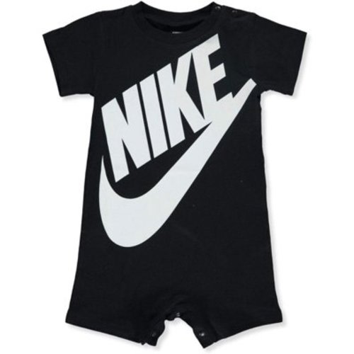 Nike Baby Boy's Futura Romper Infant Black 6 Months