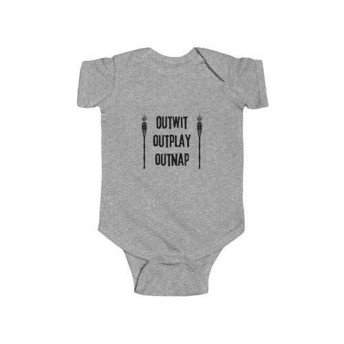 Cute Survivor TV Bodysuit - Survivor TV Show - Baby - Toddler - Infant - Baby Shower - Gift - Present - Birthday - Christmas - Hannukah