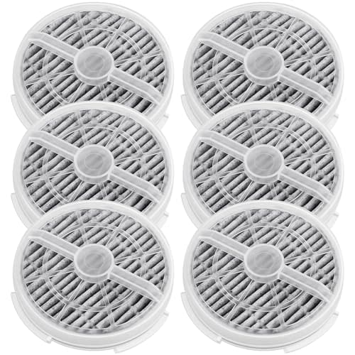 KEEPOW HEPA Filter Replacement Compatible with Frida Baby Air Purifier 3 in 1, RIGOGLIOSO Air Purifier GL2103, JINPUS GL-2103, LTLKY 900S, 6 Pack