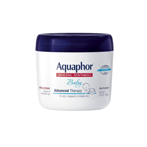 Aquaphor Baby Healing Ointment Advanced Therapy Skin Protectant for Chapped or Dry Skin, Drool Rash and Diaper Rash Ointment, 14 Oz Jar