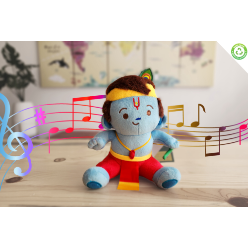 Baby Krishna Plush (Small - 6") | Modi Toys