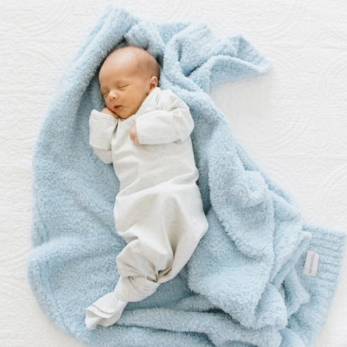 Saranoni Bamboni® Receiving Blanket - Color Light Blue