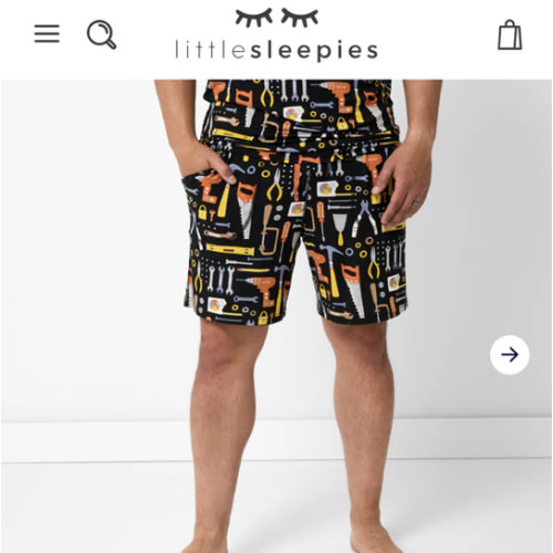 Little Builders Men's Pajama Shorts – Little Sleepies