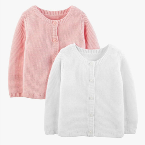 Simple Joys by Carter's Unisex-Baby 2-Pack Knit Cardigan Sweaters