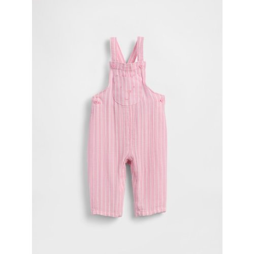 Baby Cotton-Gauze Brannan Bear Overalls