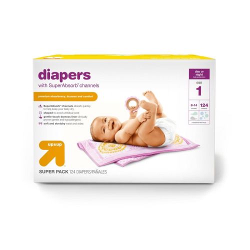 Diapers Pack - Up & Up™ - Size 1