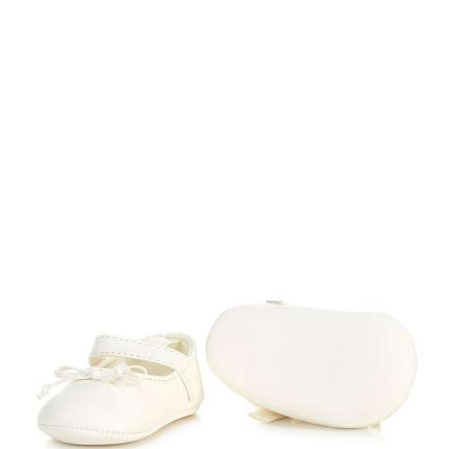Baby Deer Girls' Ashlyn Bow Mary Jane Crib Shoes (Infant)