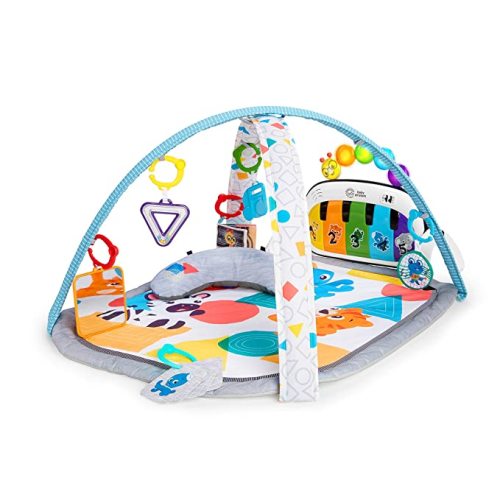 Baby Einstein 4-in-1 Kickin' Tunes Music and Language Play Gym and Piano Tummy Time Activity Mat - Kickin Tunes 4-in-1 Mat