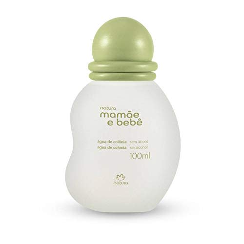 natura - Mamãe e Bebê Baby Cologne, Citrus Scent - Alcohol Free - 100% Vegan - 88% Natural Origin - Eau De Toilette - Safe for All Skin Types - Cruelty Free - Baby Essentials - 3.38 fl oz (100ml)