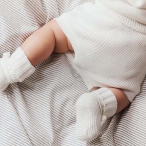 Organic Pointelle Long Sleeve Bubbysuit
