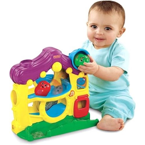 Fisher-Price Topzy Tumblers Drop 'n Surprise Funhouse