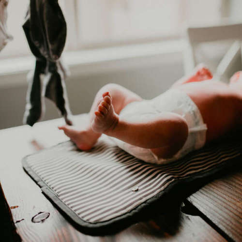 Portable Magnetic Snap Changing Pad, Multicolors - Parker Baby Co. | Maisonette