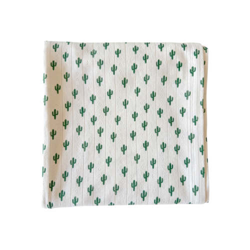 Cactus / Organic Pointelle Swaddle