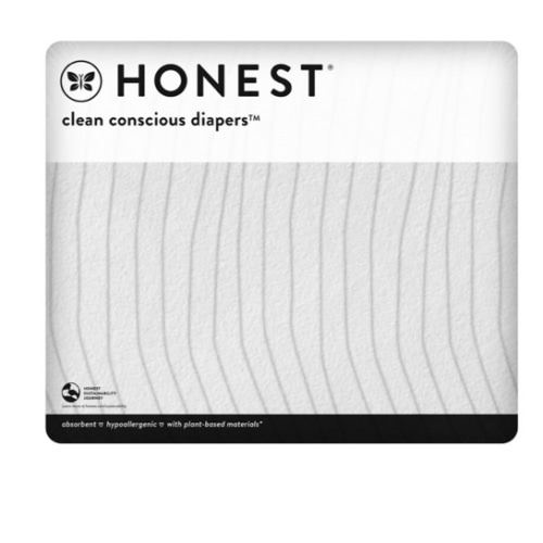 Honest Wetness Indicator Diapers - Plant-Based & Fragrance-Free | Honest