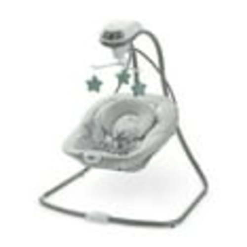 Graco Simple Sway Infant Baby Swing, 5.5 - 30 lb., Ivy