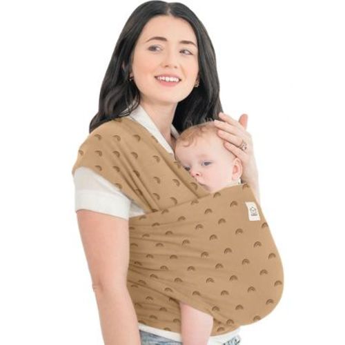 Keababies Original Baby Wraps Carrier, Baby Sling Carrier, Stretchy Infant Carrier For Newborn, Toddler (rainbow)