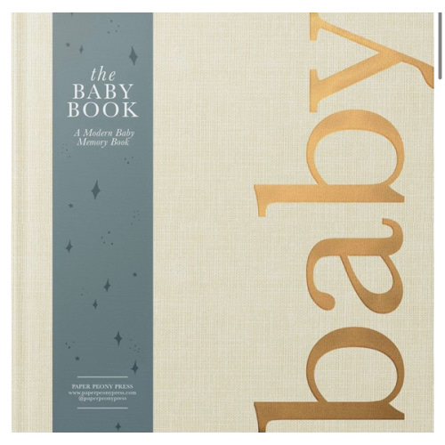 The Baby Memory Book: Beautiful Modern Baby Book and Scrapbook for Baby's First Years to Track Special Moments, Milestones and Growth from Pregnancy to First 5 Years