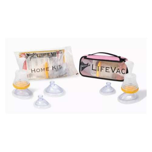 LifeVac Home and Travel Kit Bundle - Toddler and Adult Choking First Aid Device