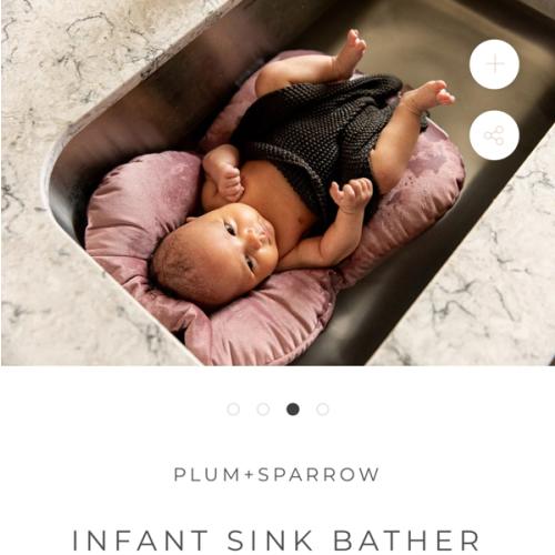 Infant Sink Bather<br> Orchid Haze