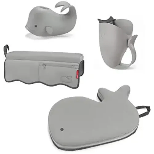 Skip Hop Moby Baby Bath Essential Set, Grey