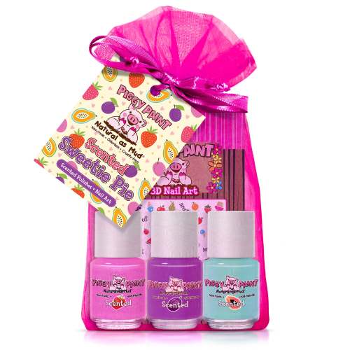 Scented Sweetie Pie - Gift Set - Kids Non-toxic Nail Polish
