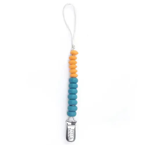 Bella Tunno Moss Duo Beaded Pacifier Clip