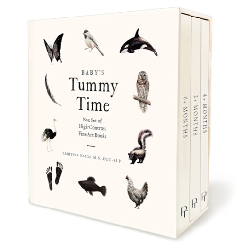 Baby's Tummy Time Book Box Set
