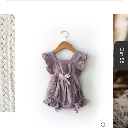 Sofia Romper in Violet | Reverie Threads